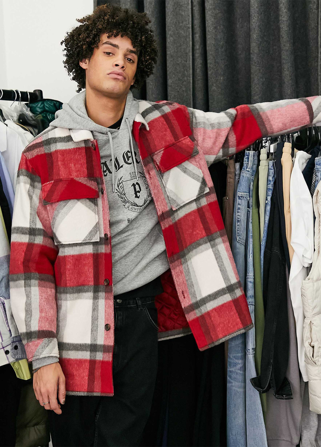 Куртка-рубашка Asos (303016016)