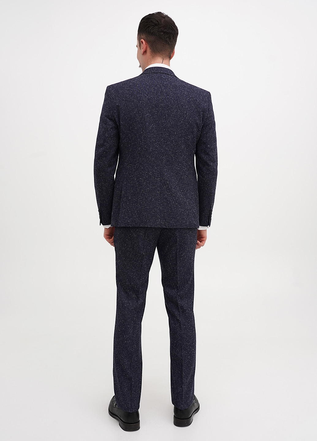 Синий демисезонный костюм (пиджак, брюки) брючный Federico Cavallini