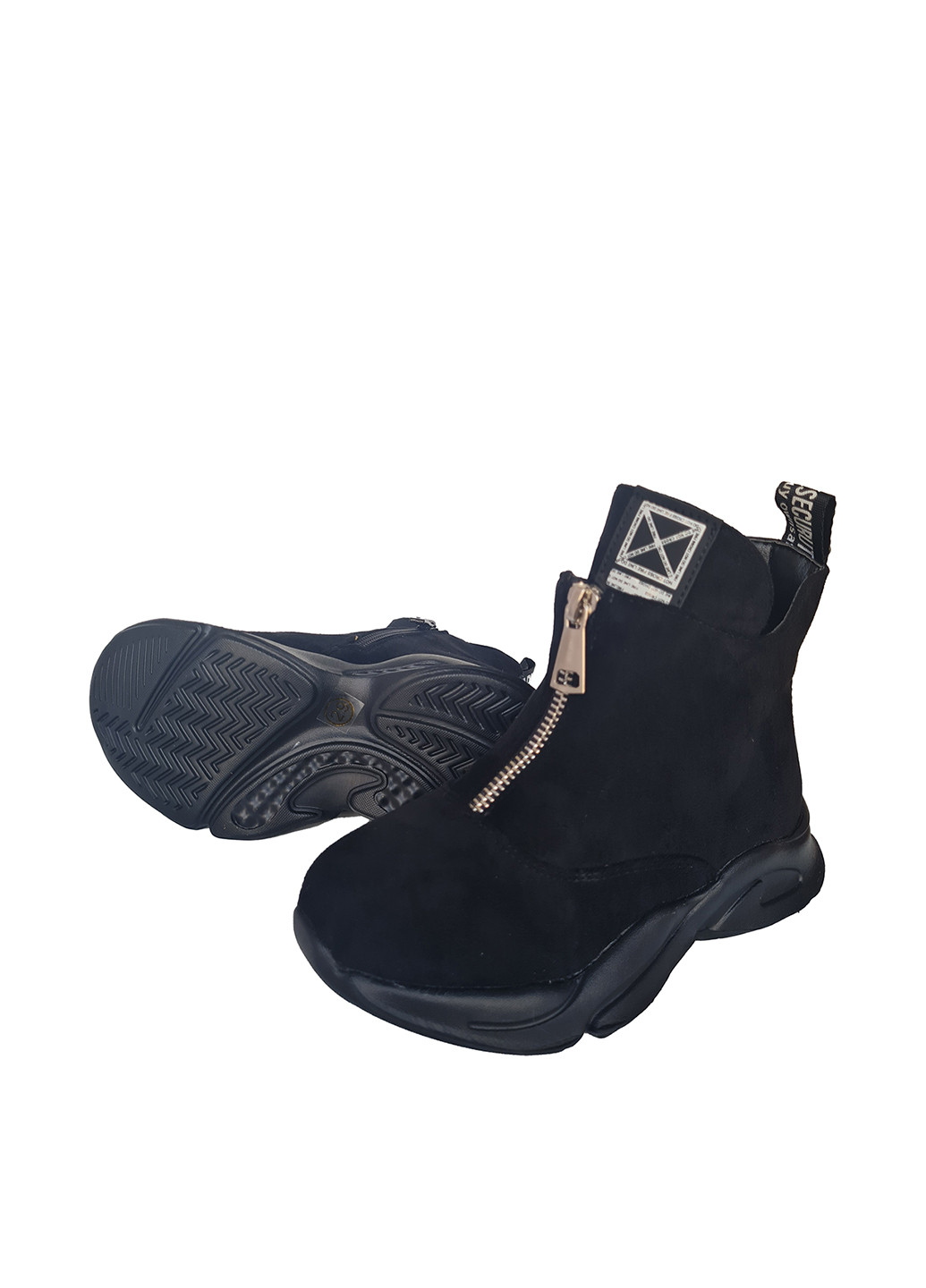 Черные кэжуал осенние ботинки Kimboo