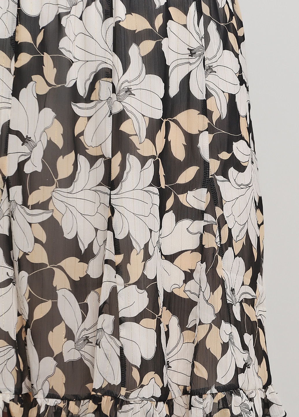 Разноцветная кэжуал цветочной расцветки юбка Heine клешированная