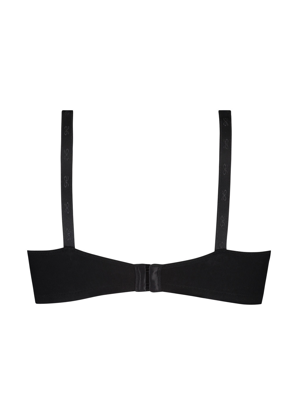 Чёрный бюстгальтер беременных и кормящих мам Hunkemoller без косточек хлопок