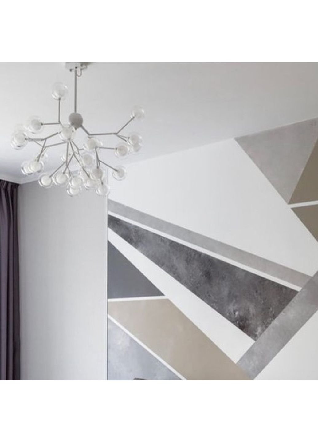 Люстра потолочная подвесная на 27 лампочек H690/27-wh-k Белый 65х80х80 см. Sunnysky (253627371)