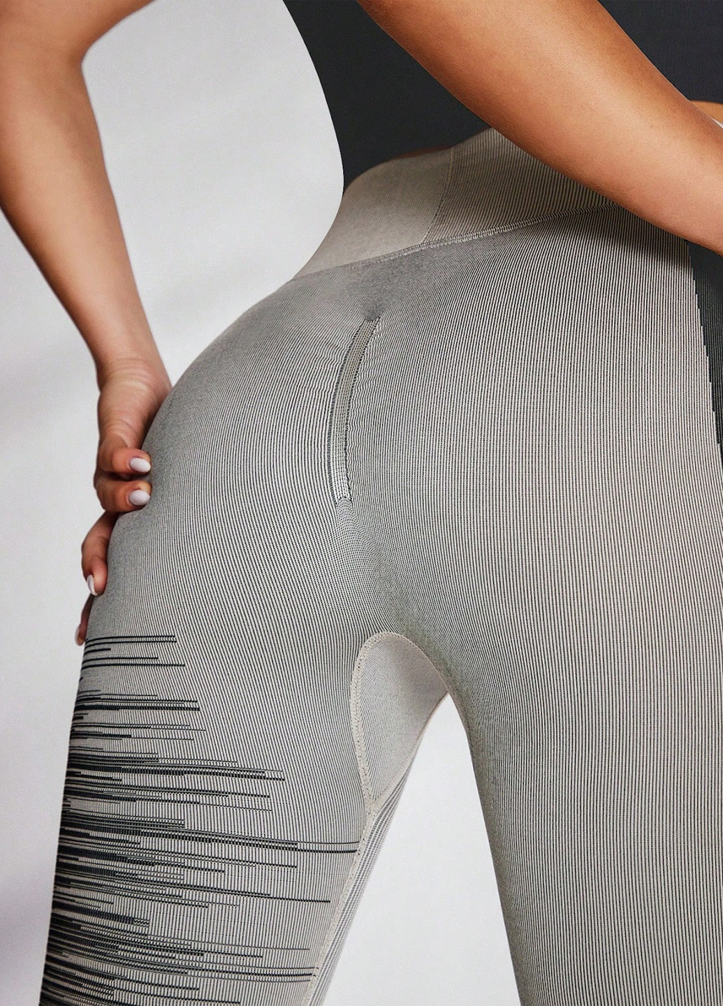 Комбинированные демисезонные леггинсы SHEIN