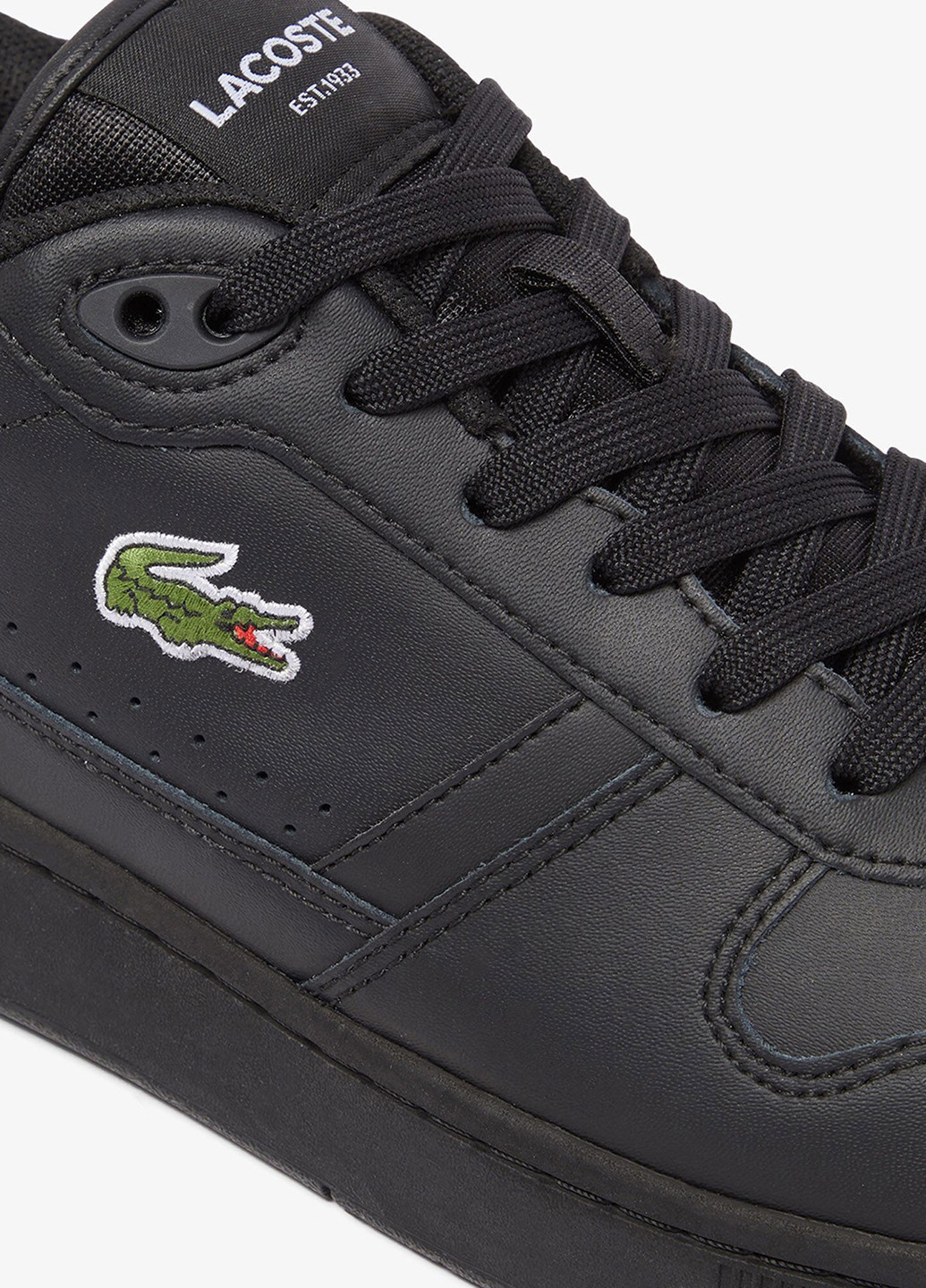 Черные кеды Lacoste T-CLIP