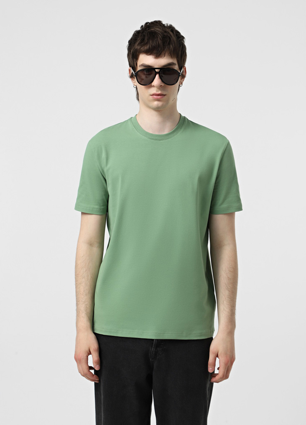 Зеленая футболка Promin