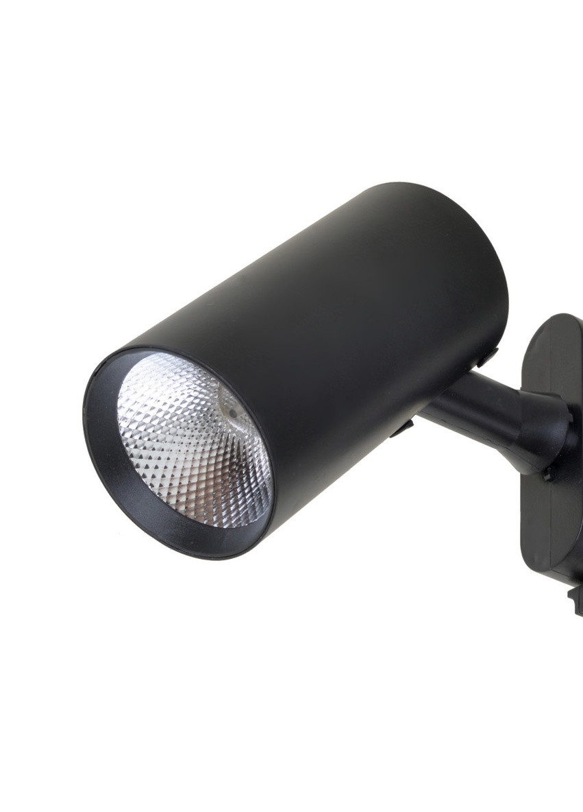 Світильник трековий поворотний LED KW-225/12W WW BK Brille (253893340)