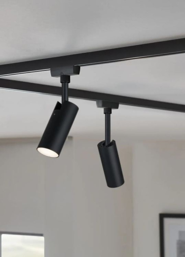 Світильник трековий поворотний LED KW-225/12W WW BK Brille (253893340)