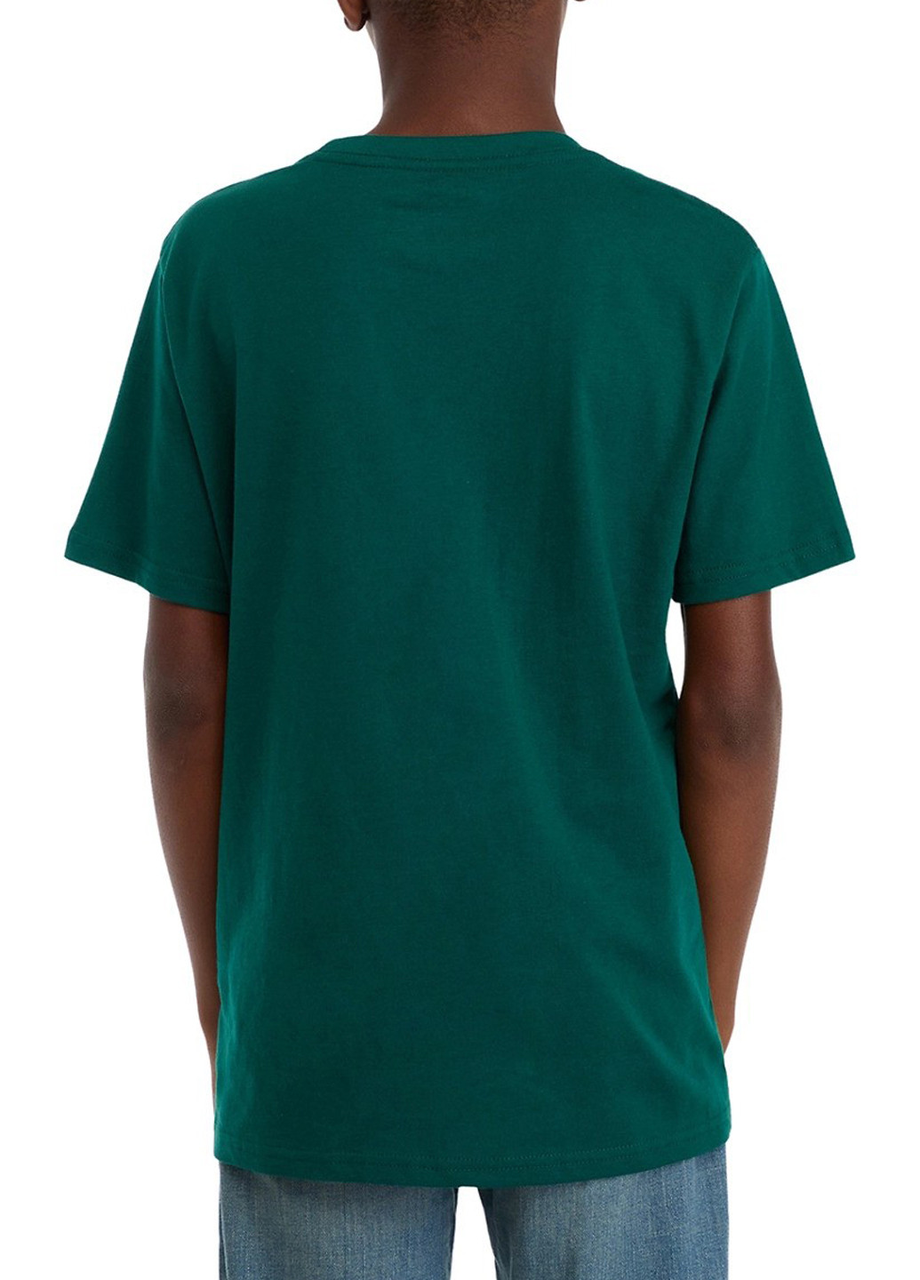 Зеленая летняя футболка Tommy Hilfiger