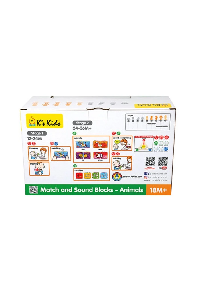 Развивающая игрушка Кубики Животные (6603155) K’S Kids (254069322)