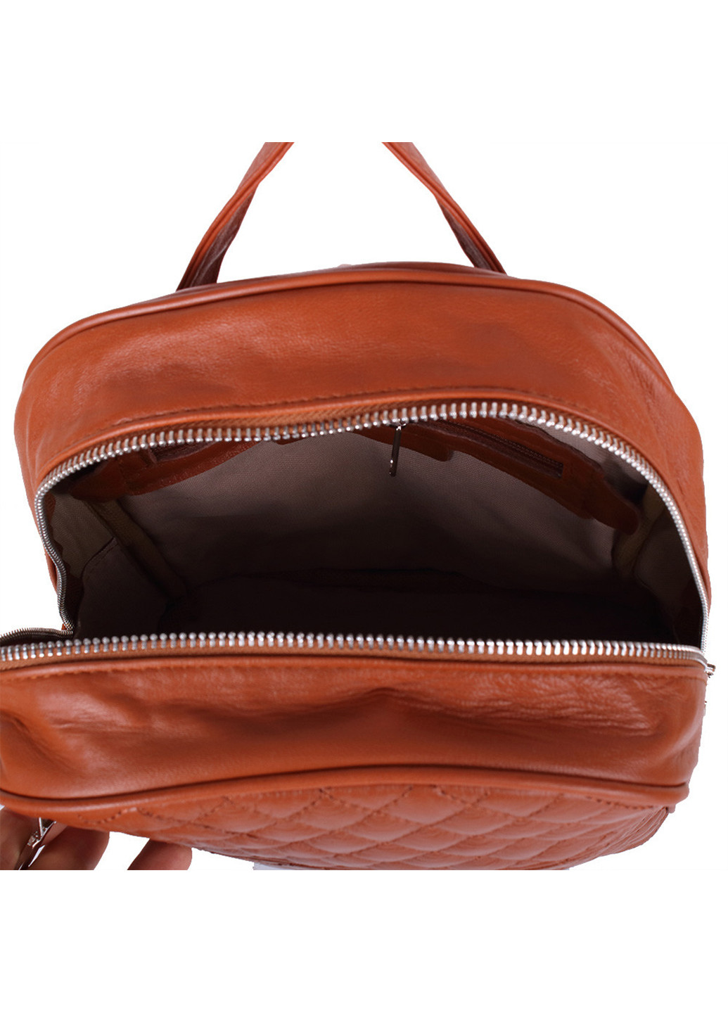 Жіночій шкіряний Міський рюкзак 23х30х11 см TuNoNa (252155367)