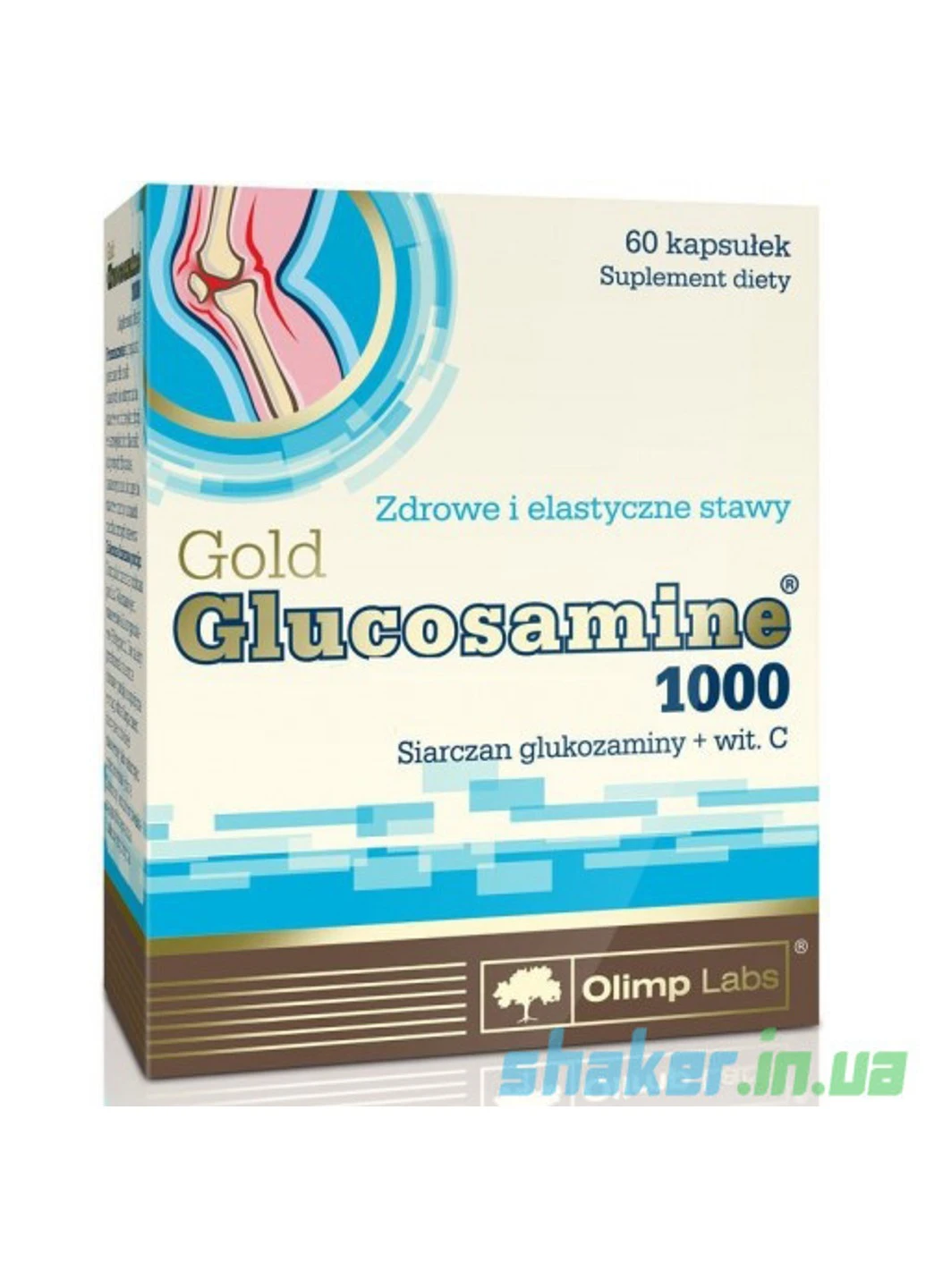 Глюкозамін Gold Glucosamine 1000 (60 капс) олімп Olimp (255408125)