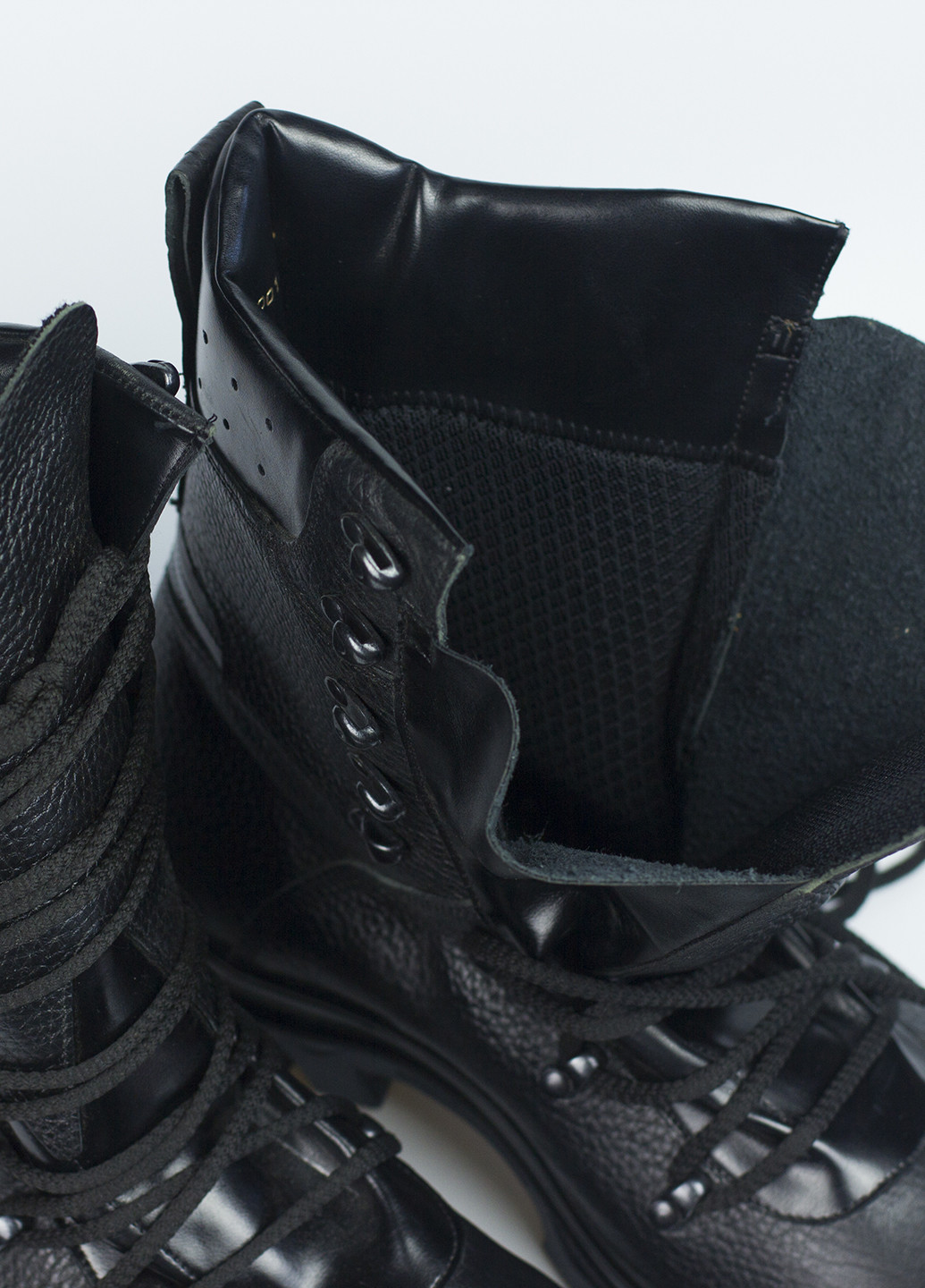 Черные осенние ботинки стилы Nation Gear