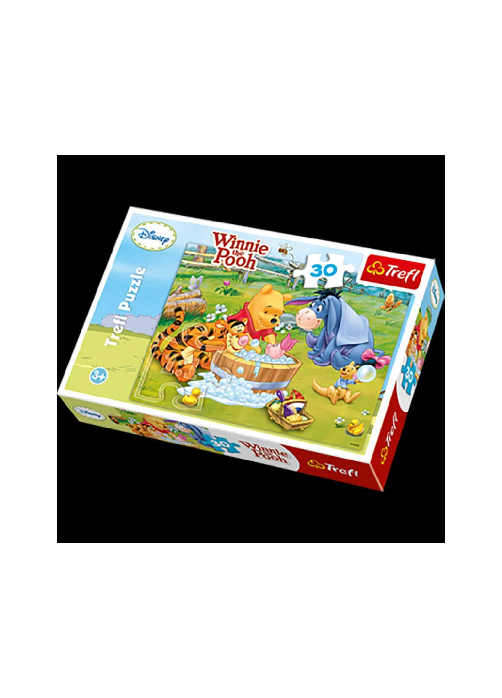 Пазли 30 - Хрюня приймає ванну / Disney Winnie Trefl 18198 (255259744)