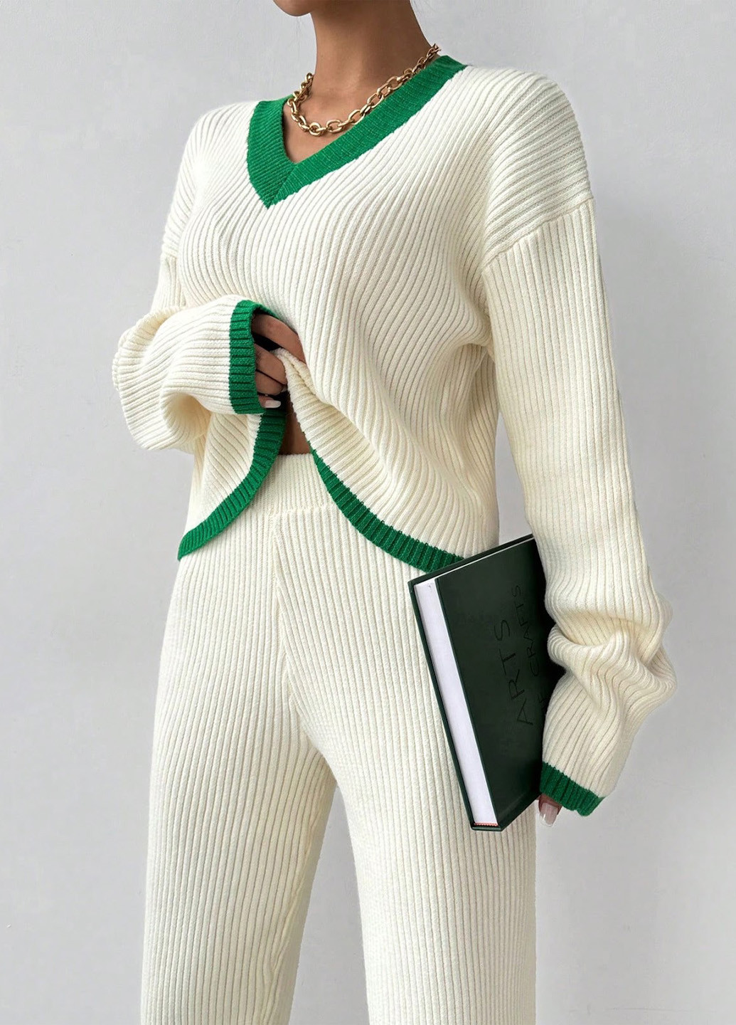 Костюм (пуловер, штани) SHEIN (325078448)