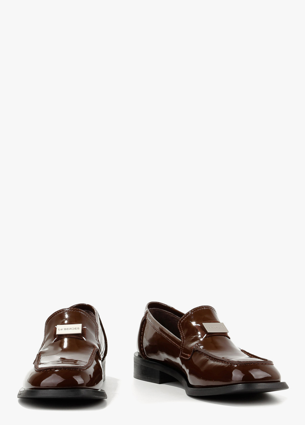 Le'BERDES Туфли лоферы коричневый з натуральная кожа, украина — демисезон (322646292)