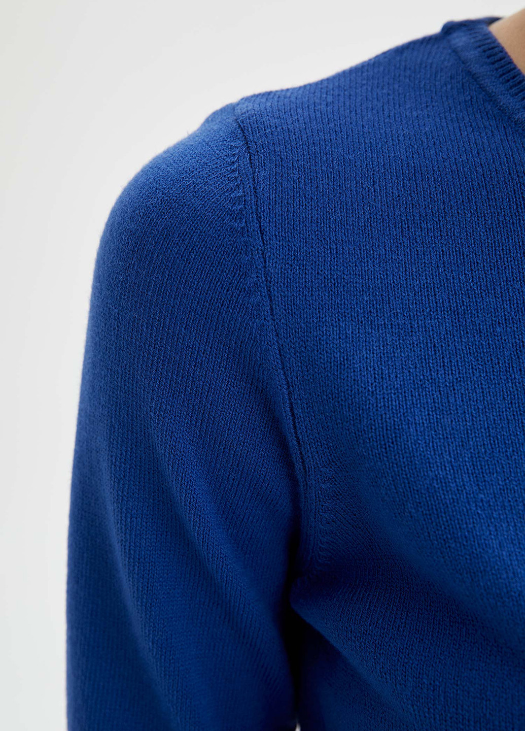 Світло-синій демісезонний светр джемпер DeFacto