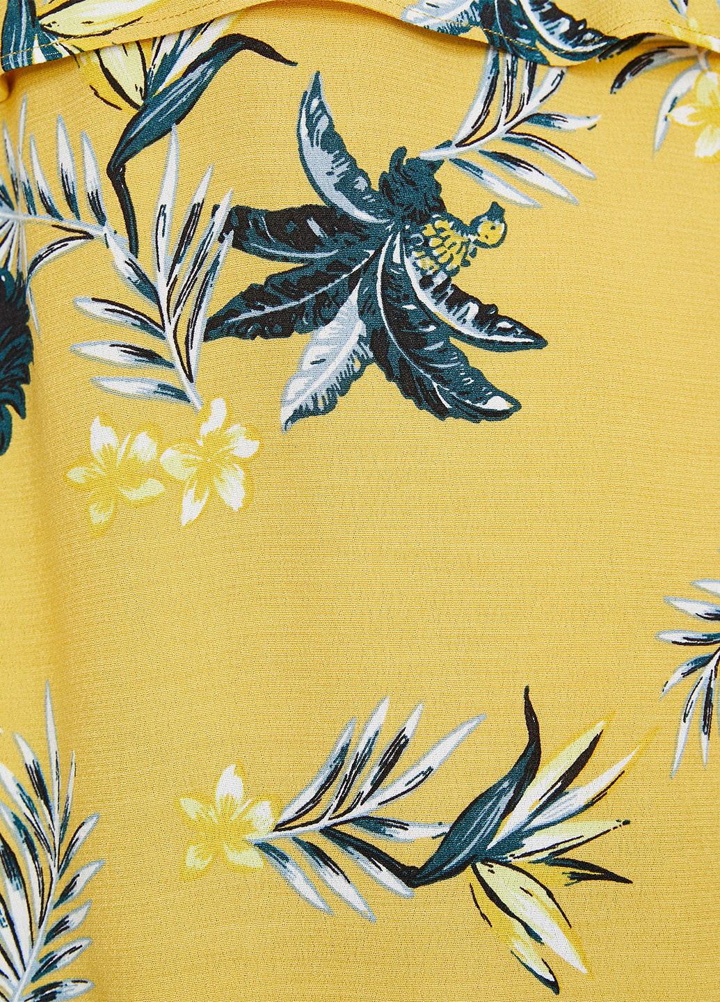 Светло-желтая летняя блуза KOTON