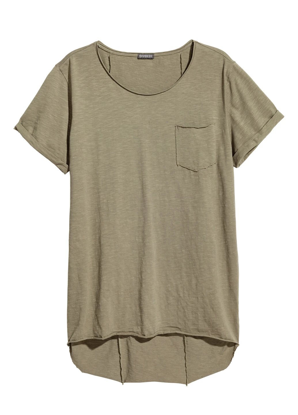 Хаки (оливковая) футболка H&M