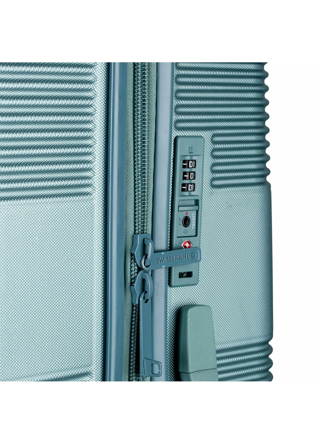Валіза Cairo (M) Teal (SWB_LHCAI503M) Swissbrand (252825180)