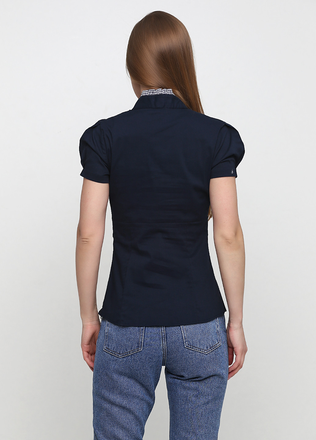 Темно-синя блуза Tuwe