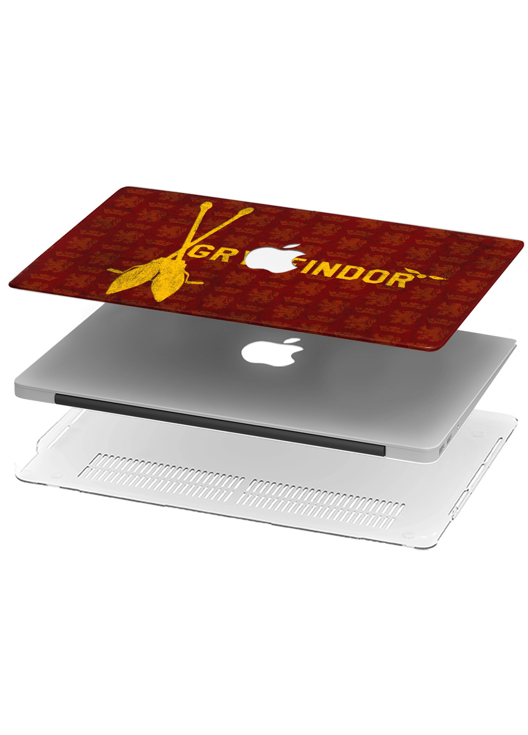 Чохол пластиковий для Apple MacBook Pro 13 A1706 / A1708 / A1989 / A2159 / A1988 Гріффіндор (Gryffindor) (9648-2121) MobiPrint (218505983)