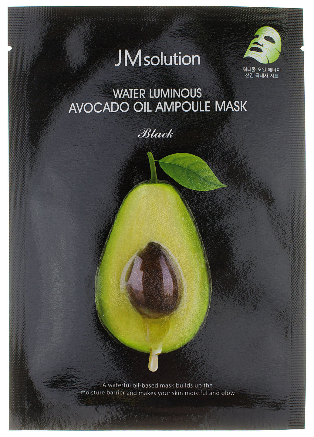 Поживна маска для обличчя з олією авокадо Water Luminous Avocado Nourishing in Oil Mask 35 мл JMsolution (202416837)