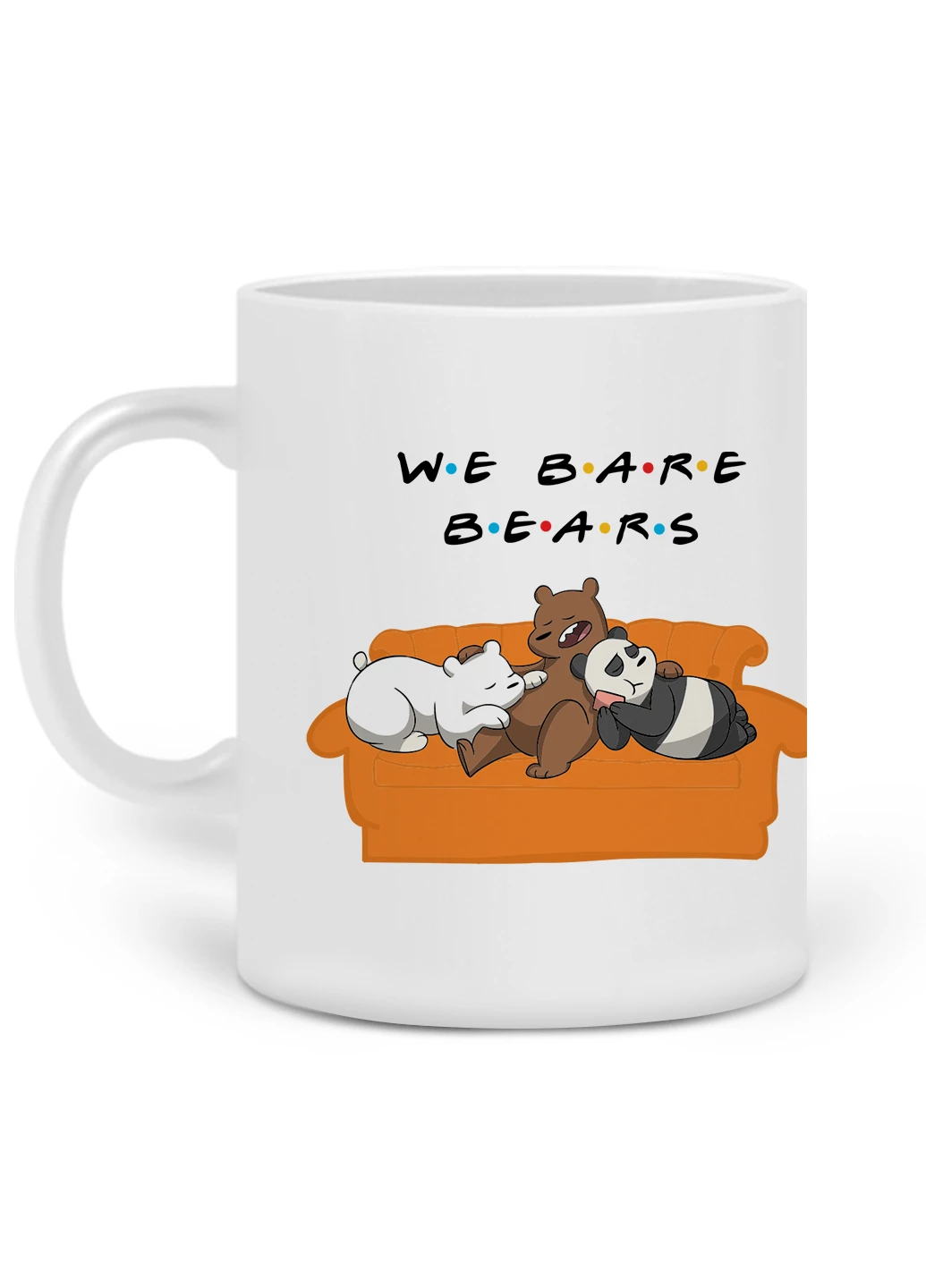 Кружка Вся правда про ведмедів (We Bare Bears) 330 мл горнятко керамічне (20259-2890) MobiPrint (224806098)