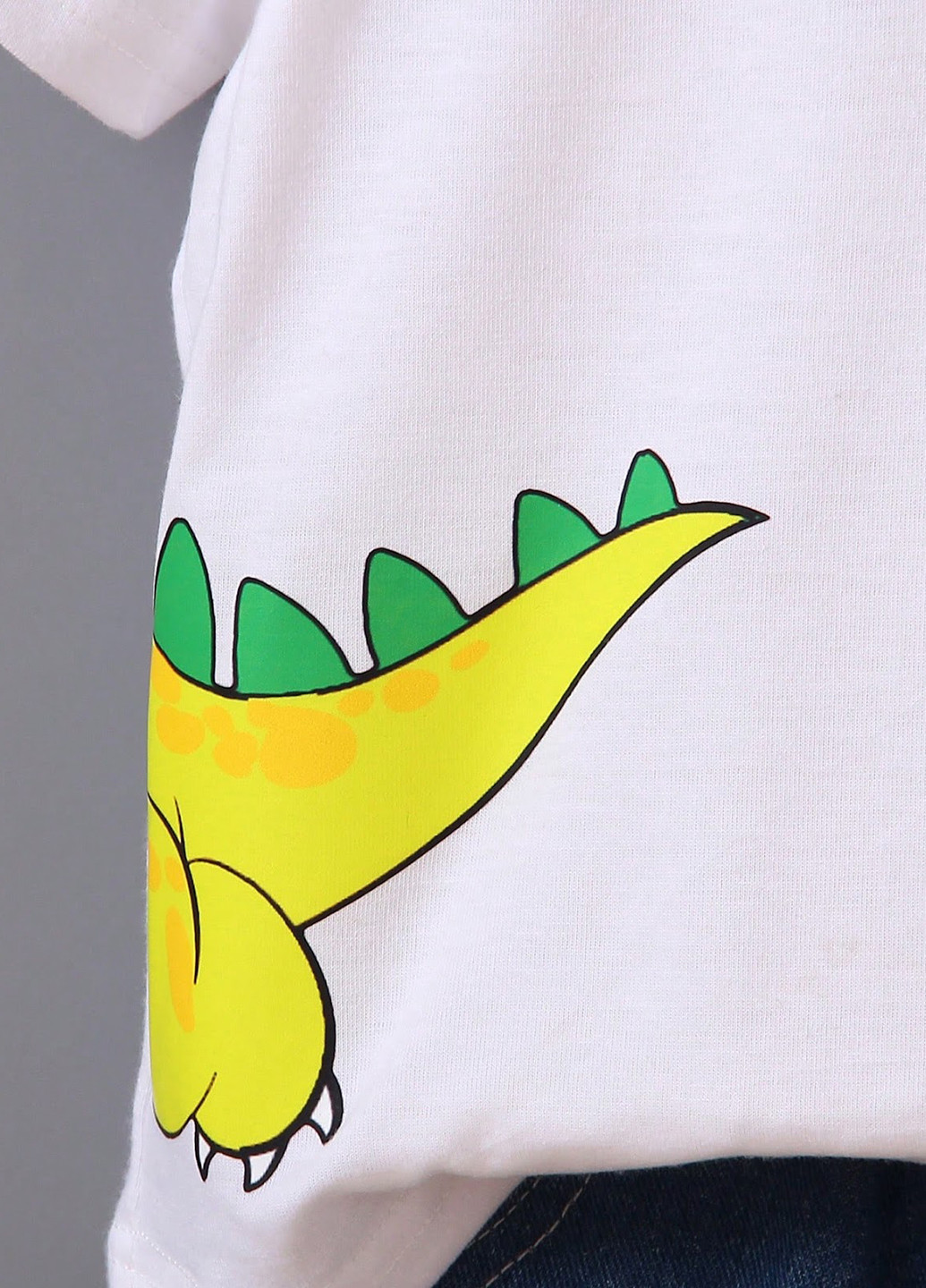 Біла літня футболка SHEIN