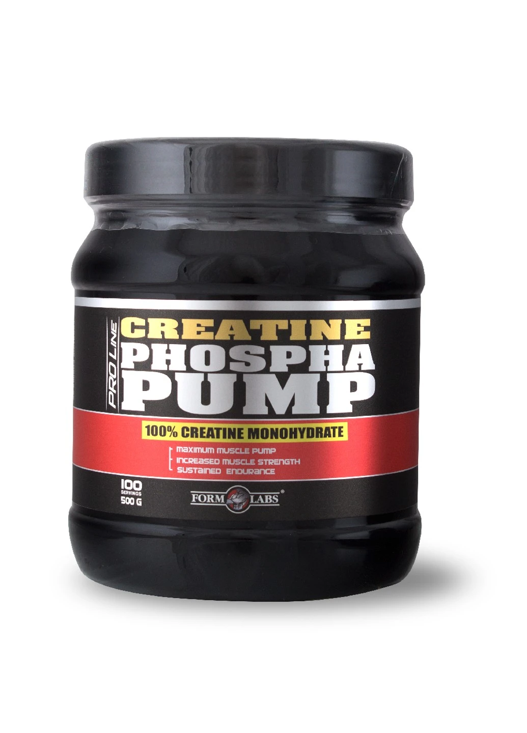 Креатин моногідрат Creatine PhosphaPump jar 500g форм лабс Form Labs (255279550)