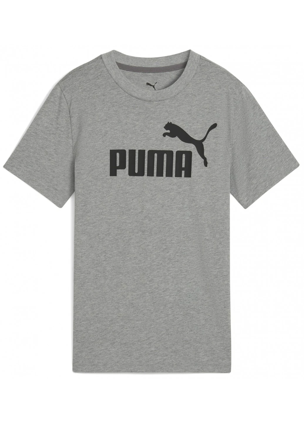 Сіра літня футболка Puma ESS No. 1 Logo Tee