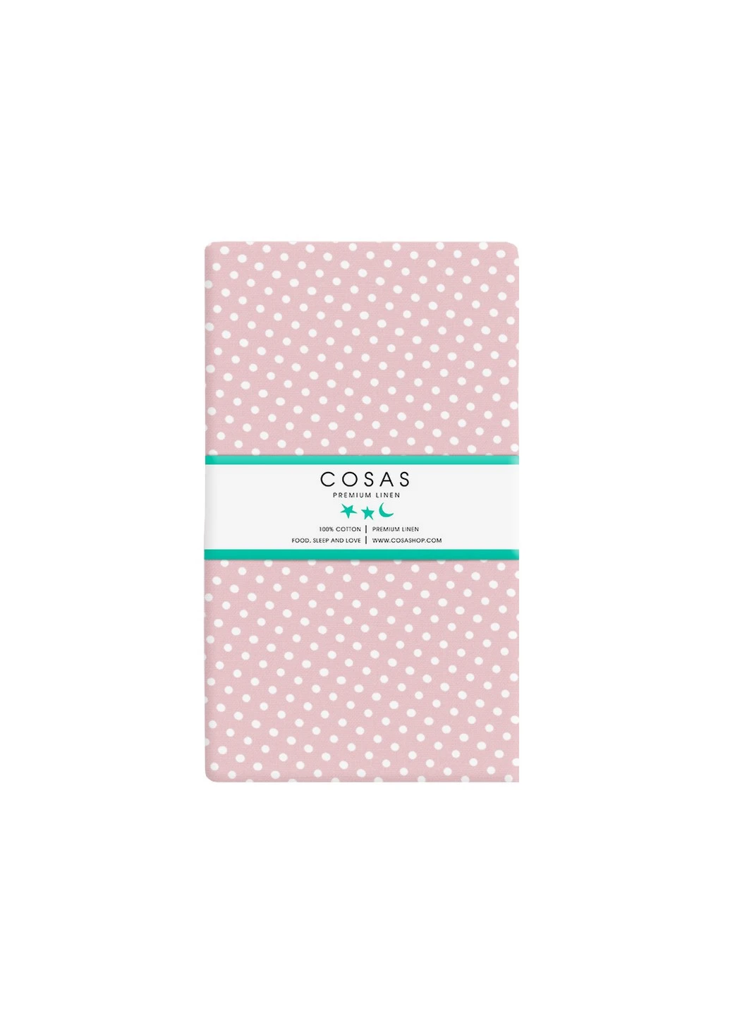 Простыни детские на резинке 60х120 (2 шт) ROSE / DOTS ROSE Cosas SetSheet_Rose_DotsRose_120x60 (250393575)