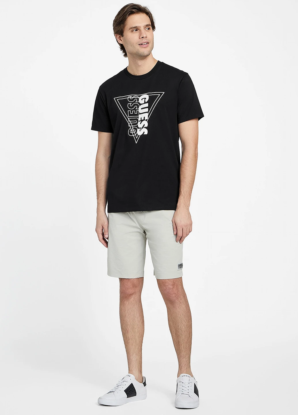 Чорна футболка Guess
