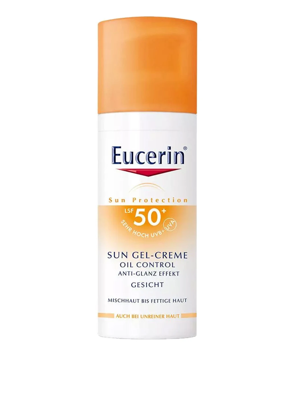 Гель-крем Oil Control Sun Gel-Cream SPF 50+, 50 мл Eucerin (160878802)