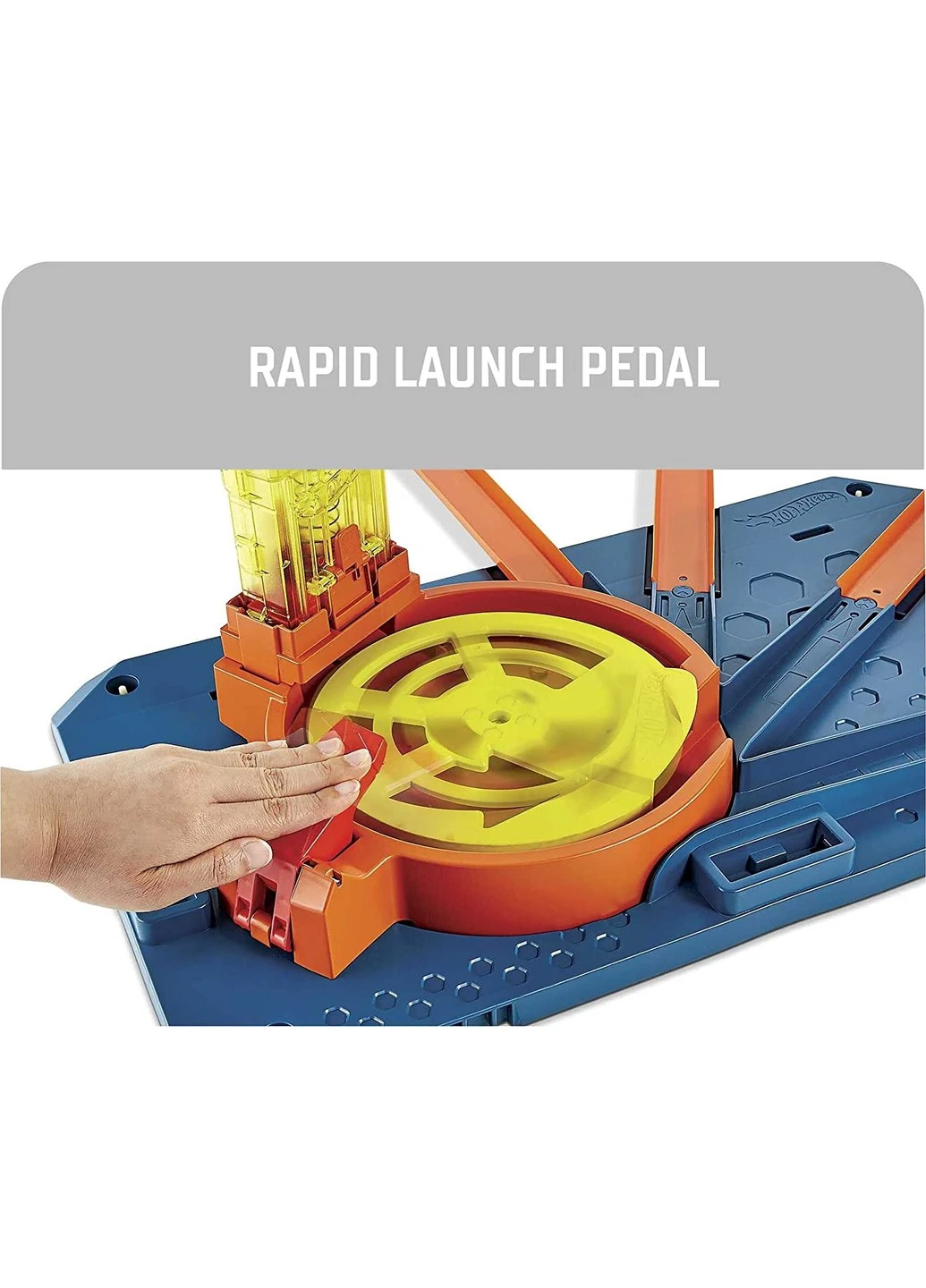 Трек Hot Wheels Track Builder Unlimited Rapid Launch Builder Box Конструктор Трас Мега-пуск (GVG11) Mattel (255665588)