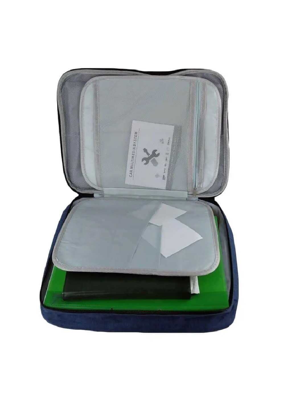 Тревел-кейс органайзер для зберігання перевезення транспортування документів 35х26х12 см (473749-Prob) Синій Unbranded (256379596)