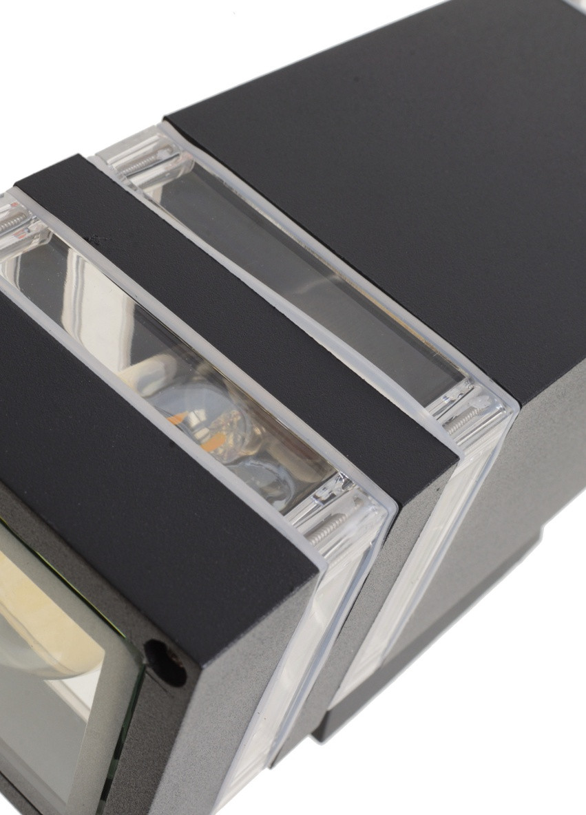 Фасадный светильник AL-26/2 E27 BK Brille (253894328)