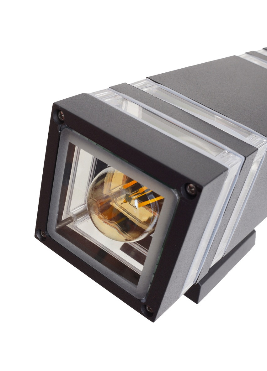 Фасадный светильник AL-26/2 E27 BK Brille (253894328)