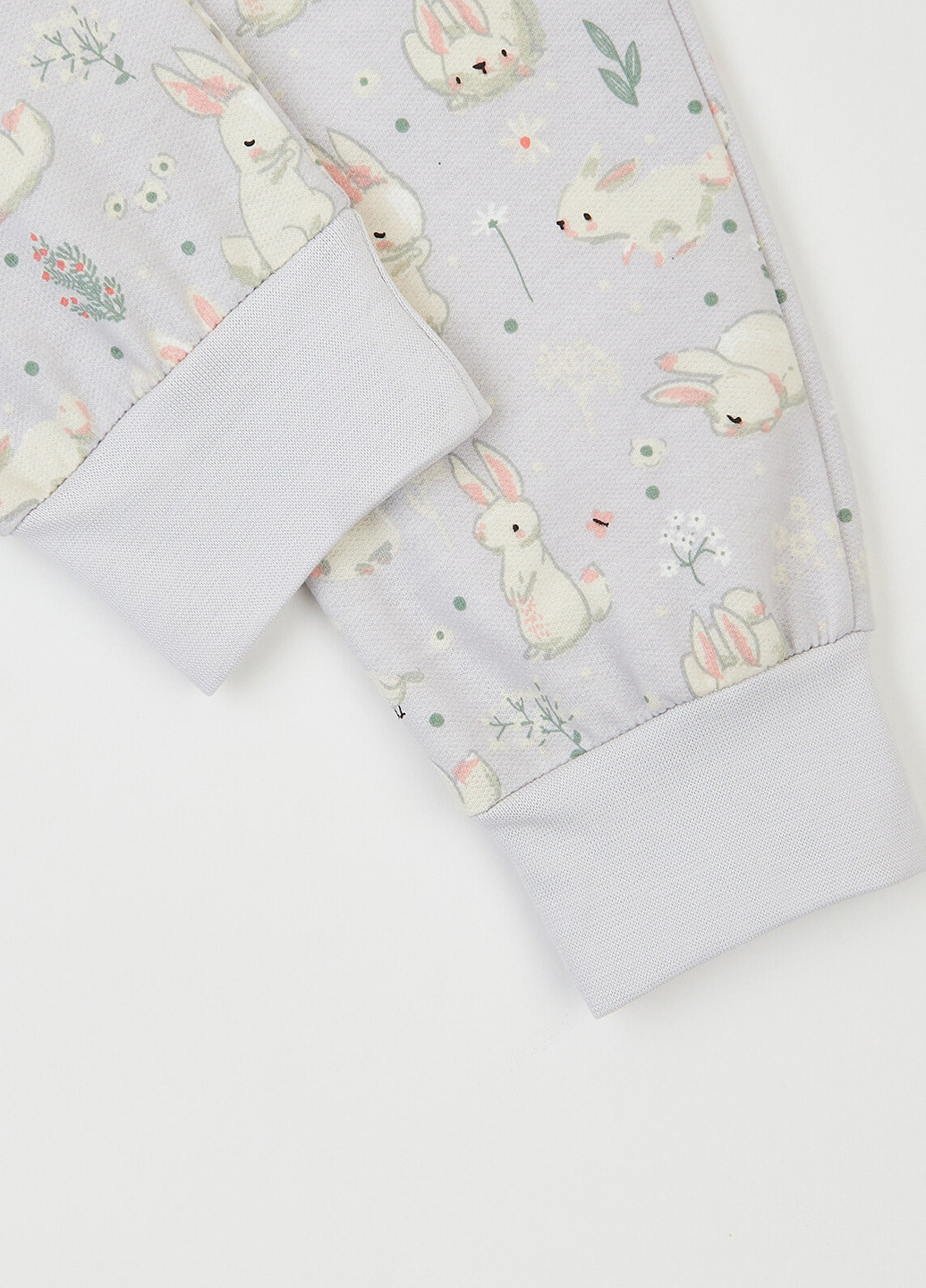 Светло-серая всесезон пижама (свитшот, брюки) свитшот + брюки Ляля