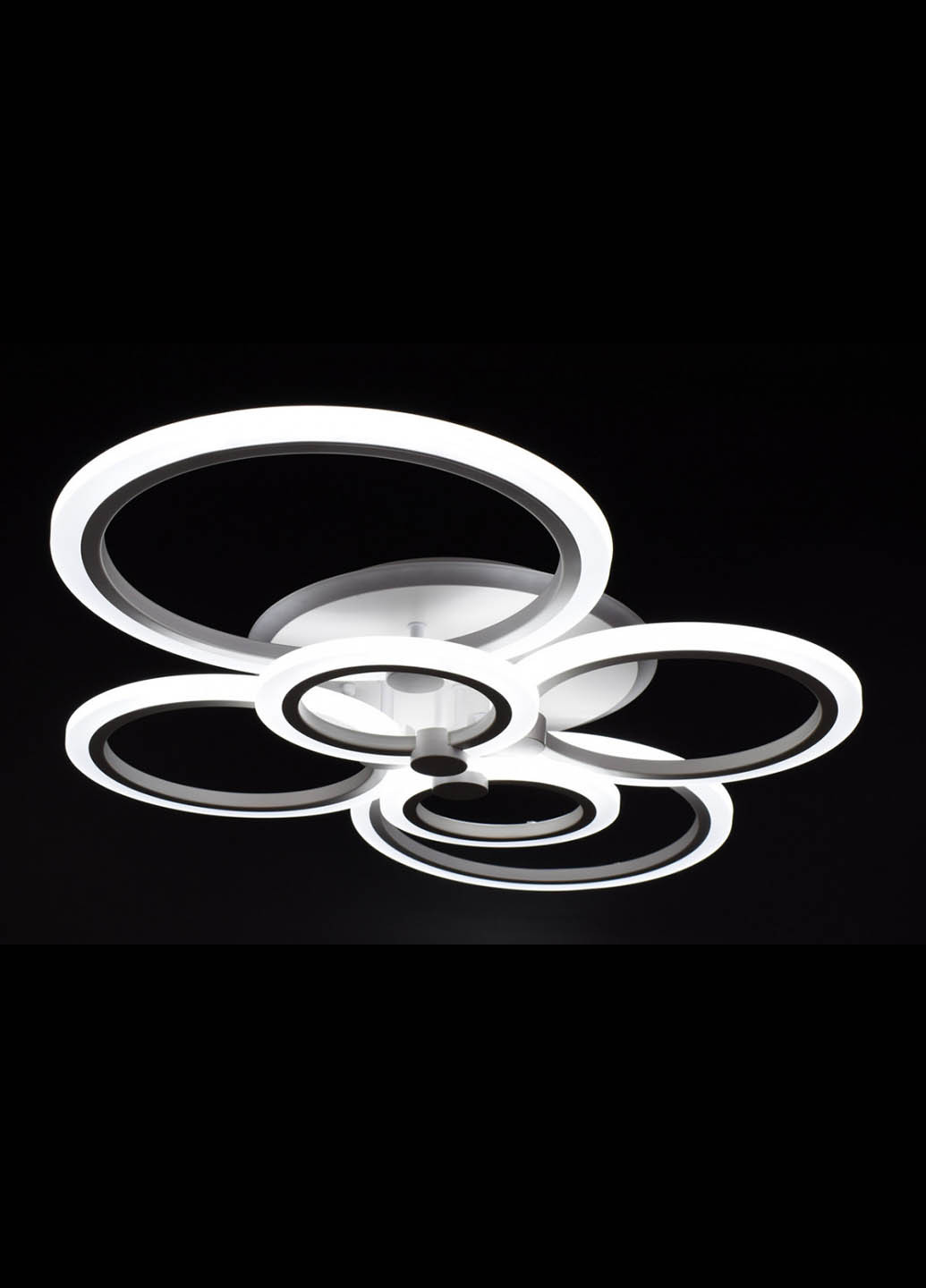 Люстра потолочная LED с пультом A2374/6-RGB-wh Белый 11х57х77 см. Handmade (234538056)