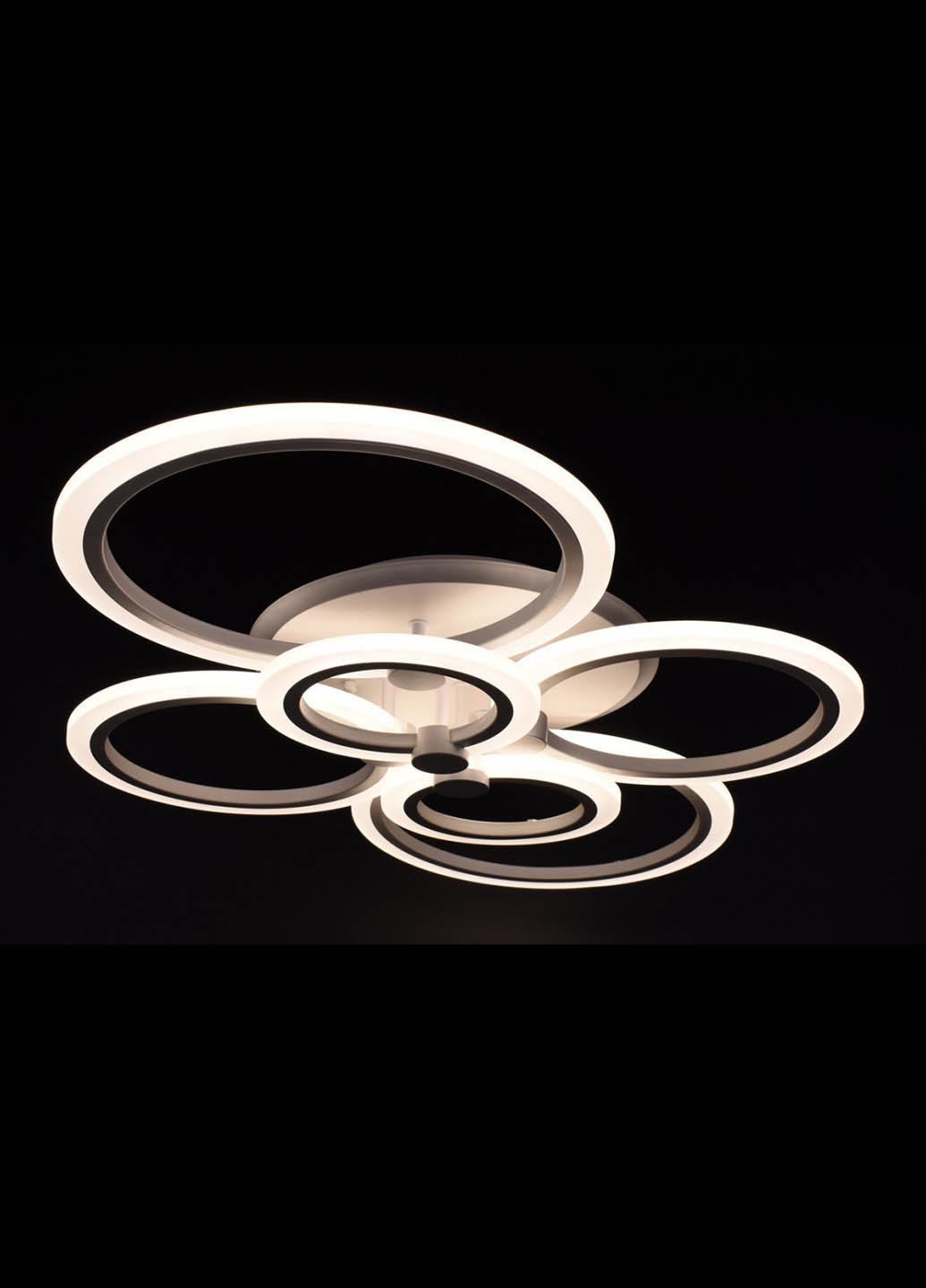 Люстра потолочная LED с пультом A2374/6-RGB-wh Белый 11х57х77 см. Handmade (234538056)