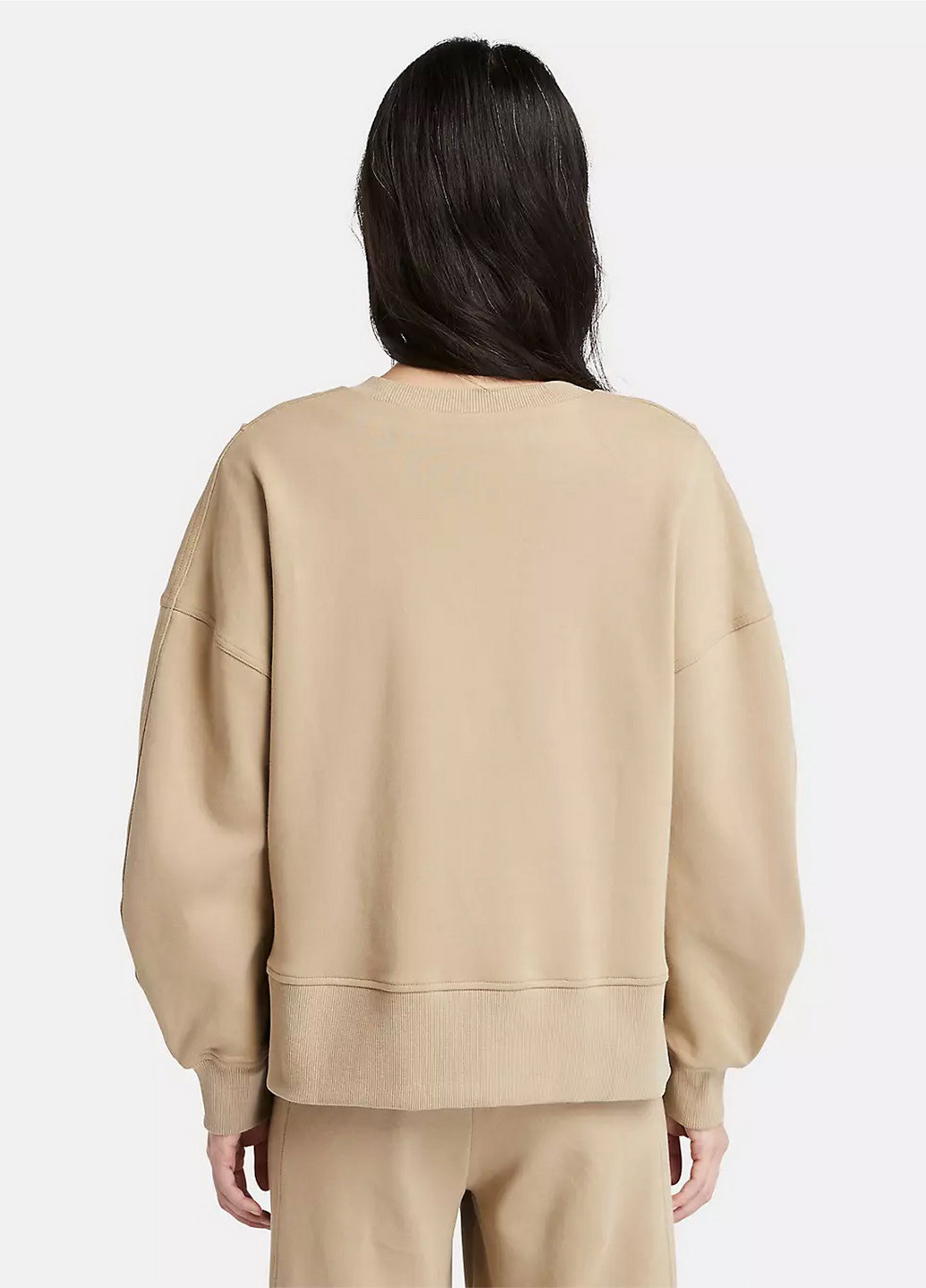 Бежевый свитшот Timberland однотонный вышивка (330361543)