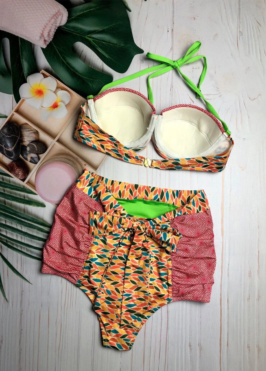 Комбінований літній купальник Pistol Panties