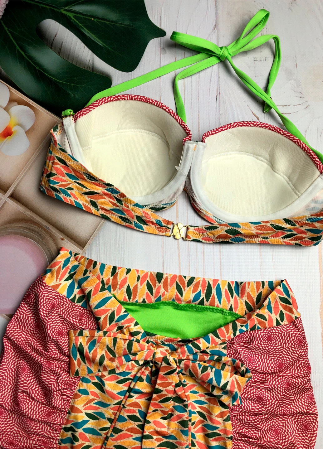 Комбінований літній купальник Pistol Panties