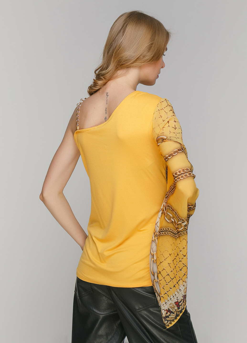 Желтая демисезонная блуза Babylon