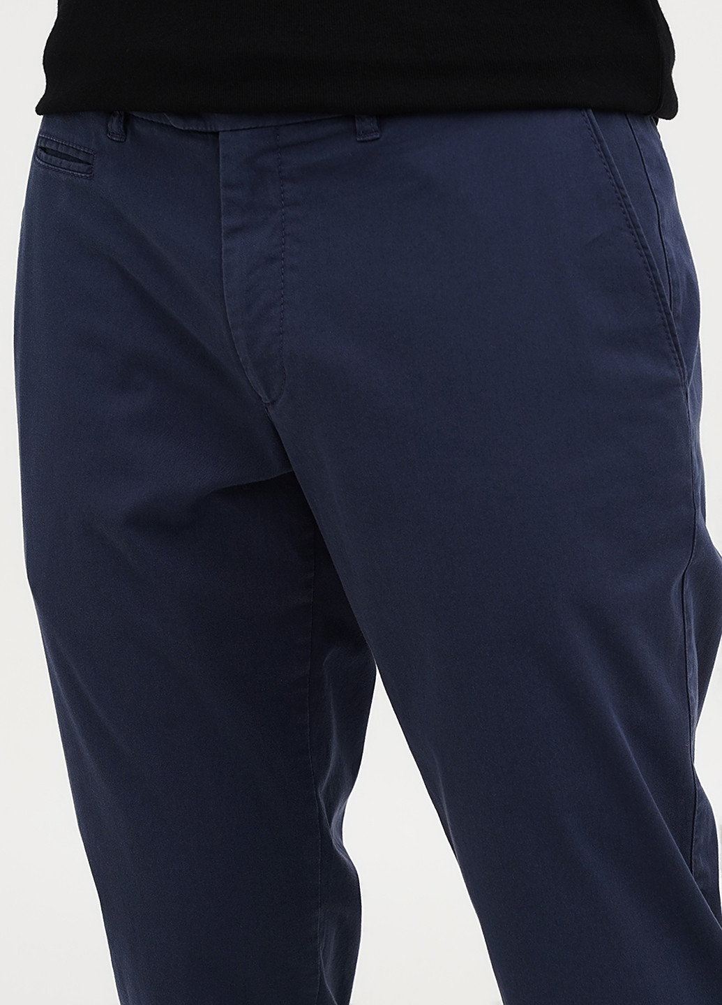 Темно-синие кэжуал демисезонные чиносы брюки Lagrand