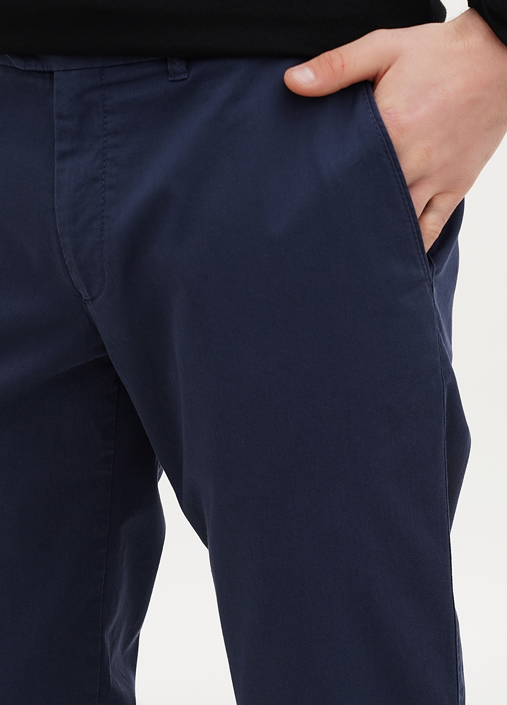 Темно-синие кэжуал демисезонные чиносы брюки Lagrand