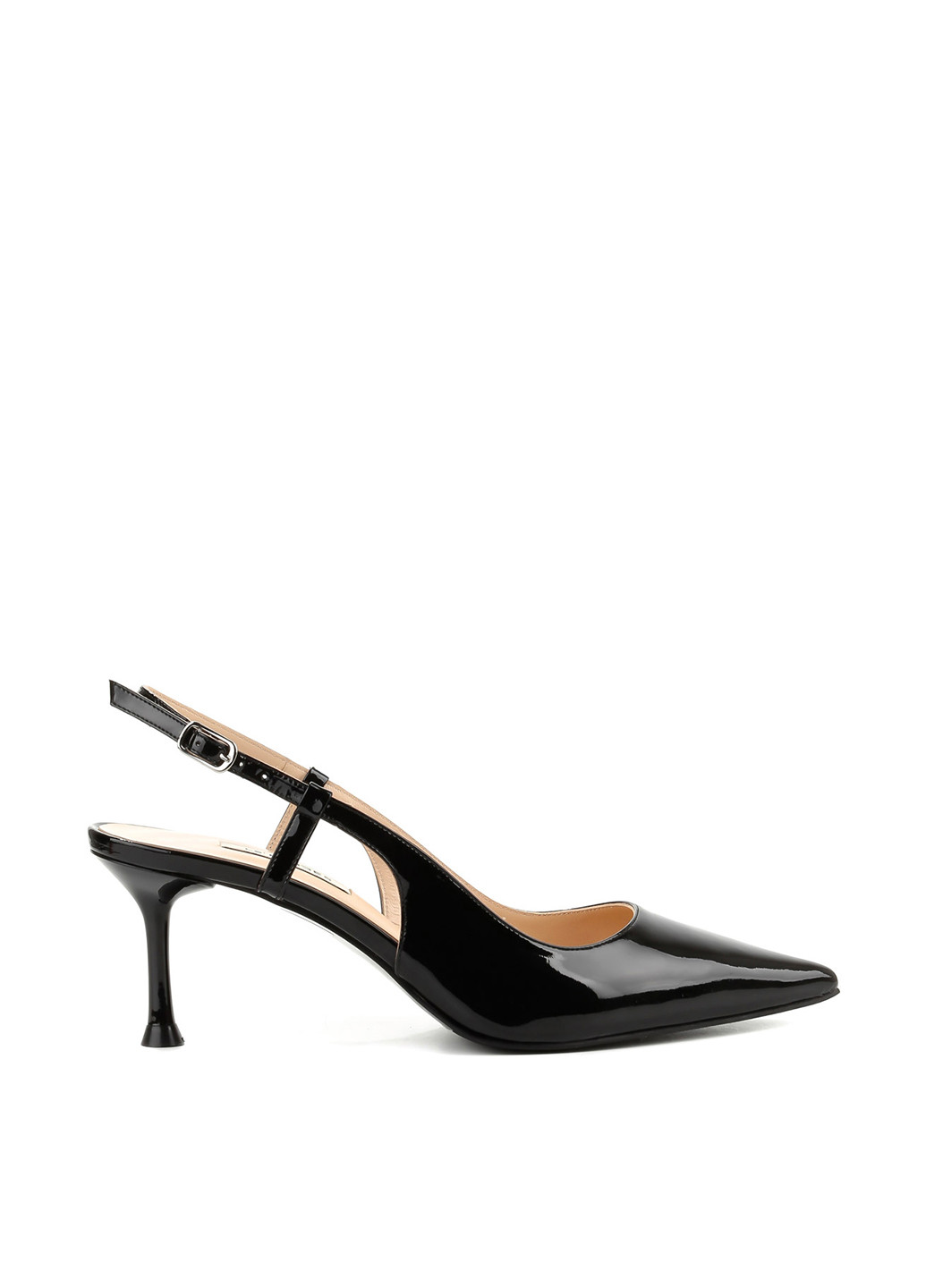 Le'BERDES Туфли слингбеки черный з натуральная кожа, украина — лето (360795602)