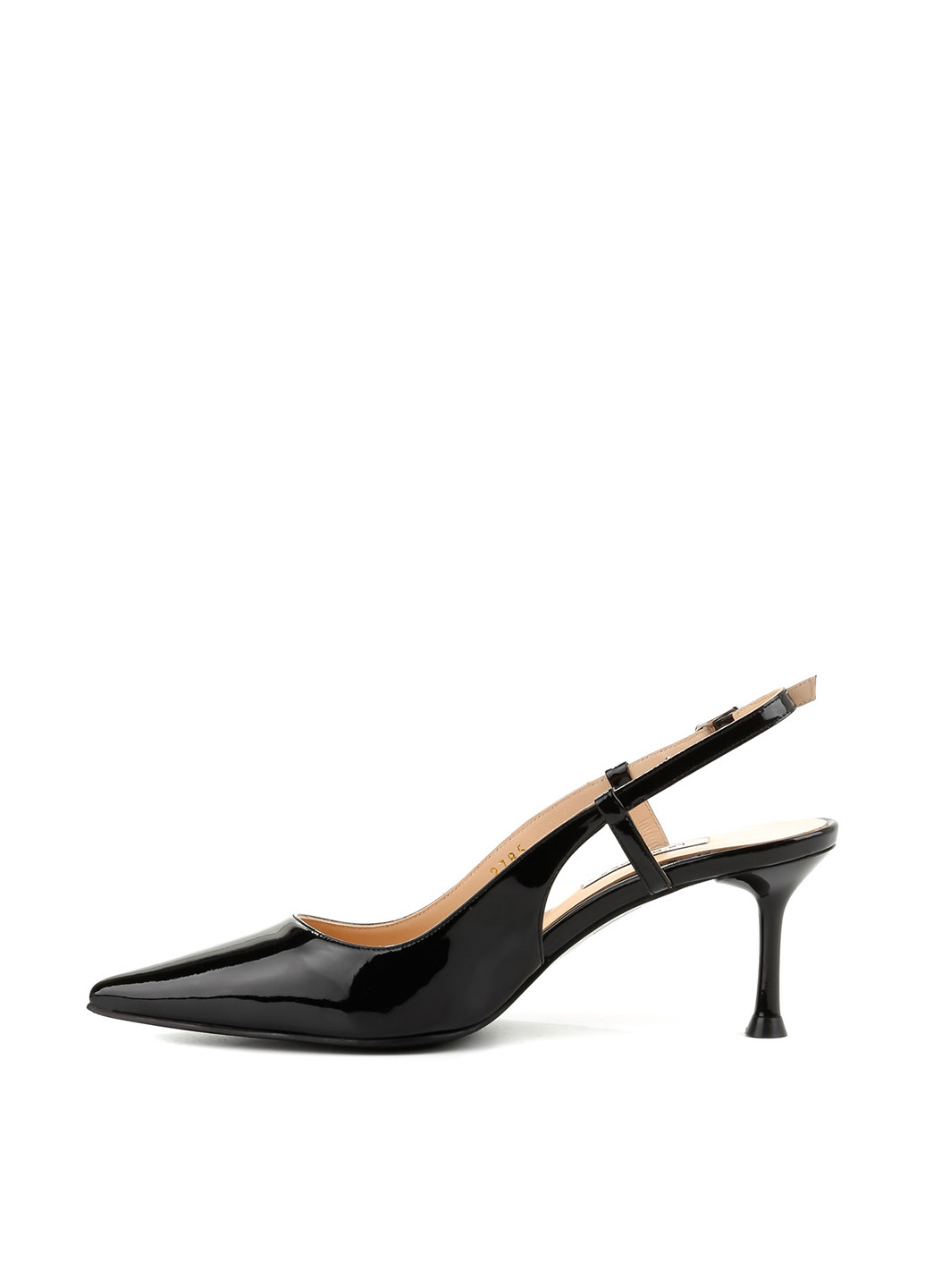 Le'BERDES Туфли слингбеки черный з натуральная кожа, украина — лето (360795602)