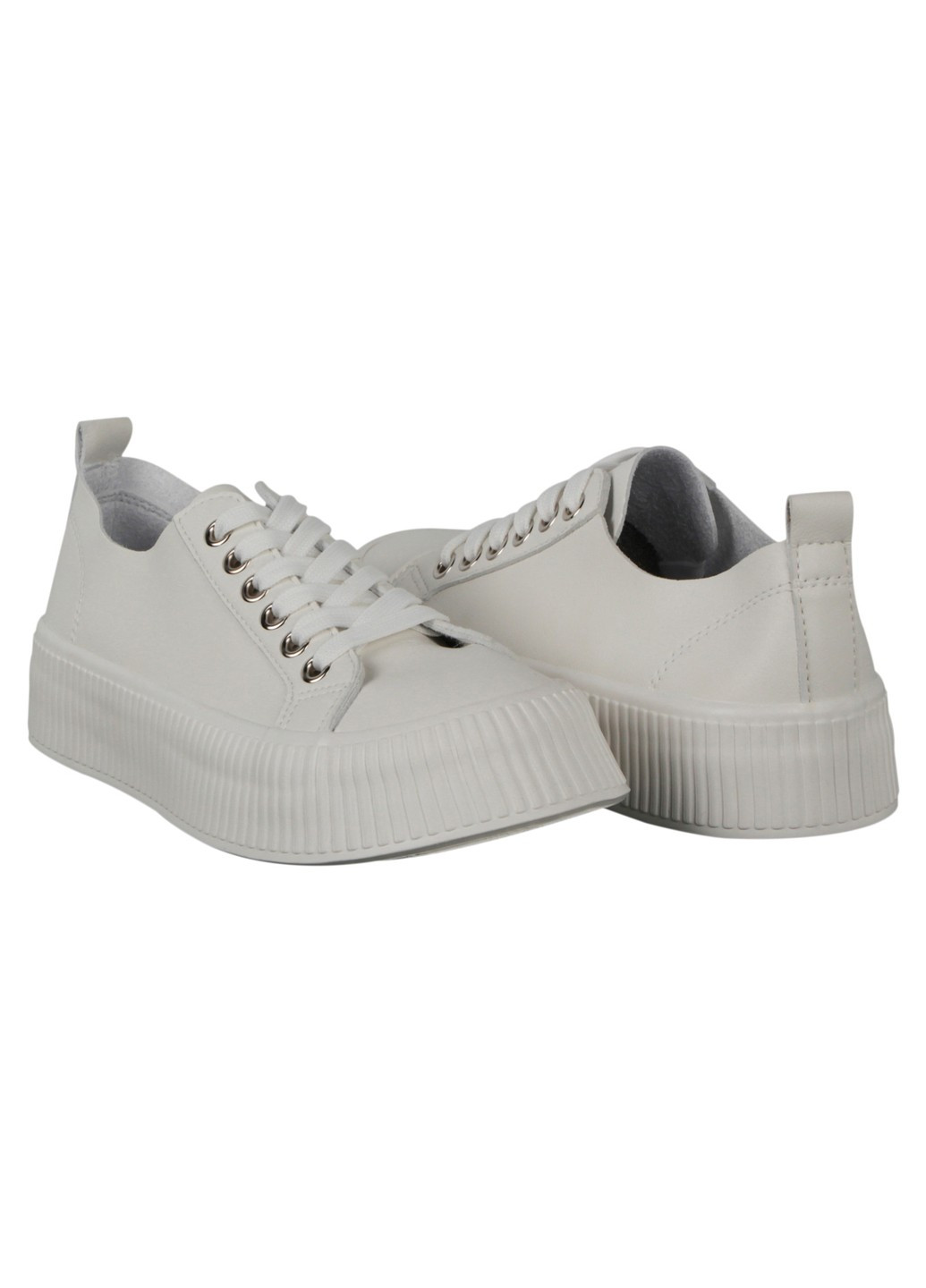 Білі осінні жіночі кросівки 198021 Renzoni