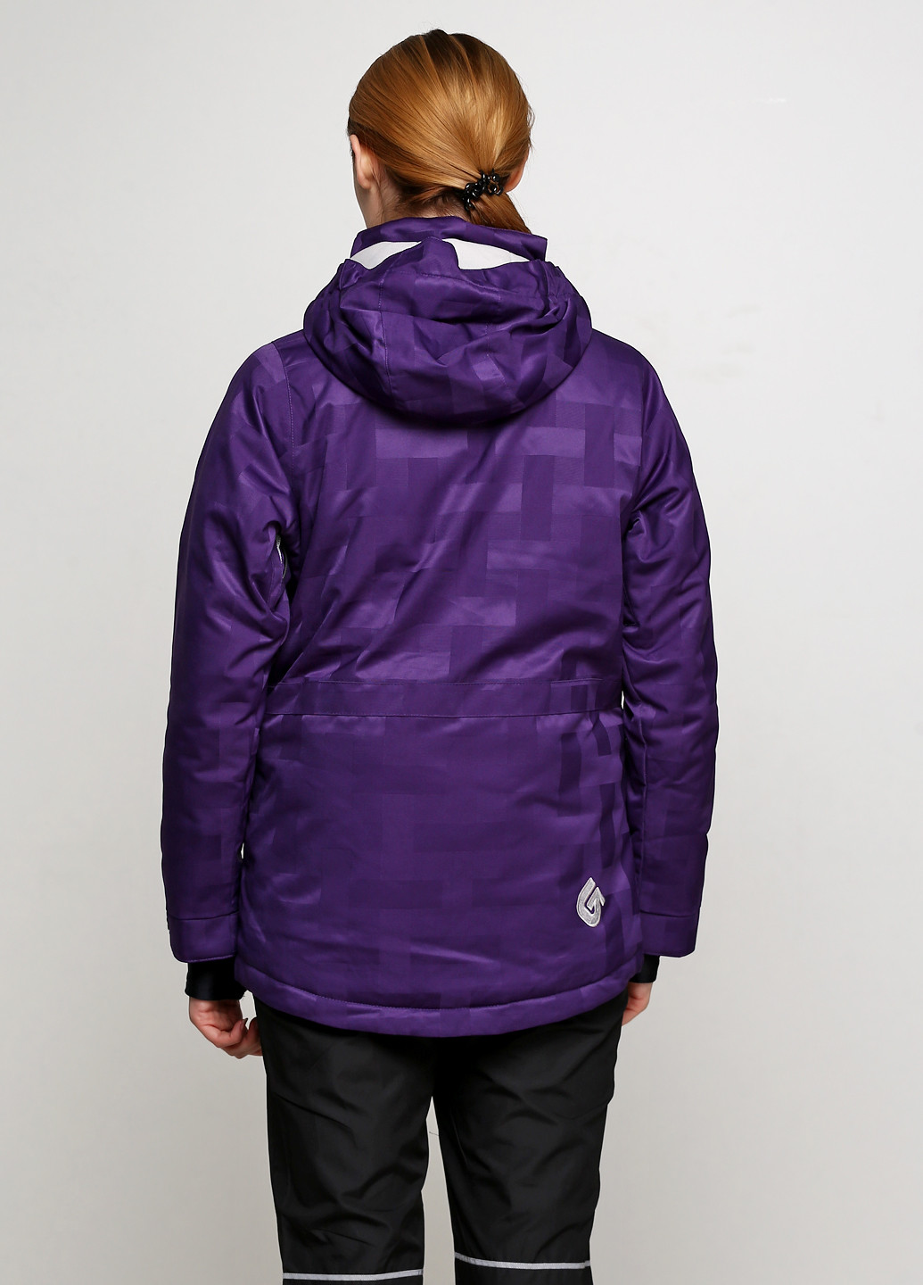 Фиолетовая демисезонная куртка лыжная Burton